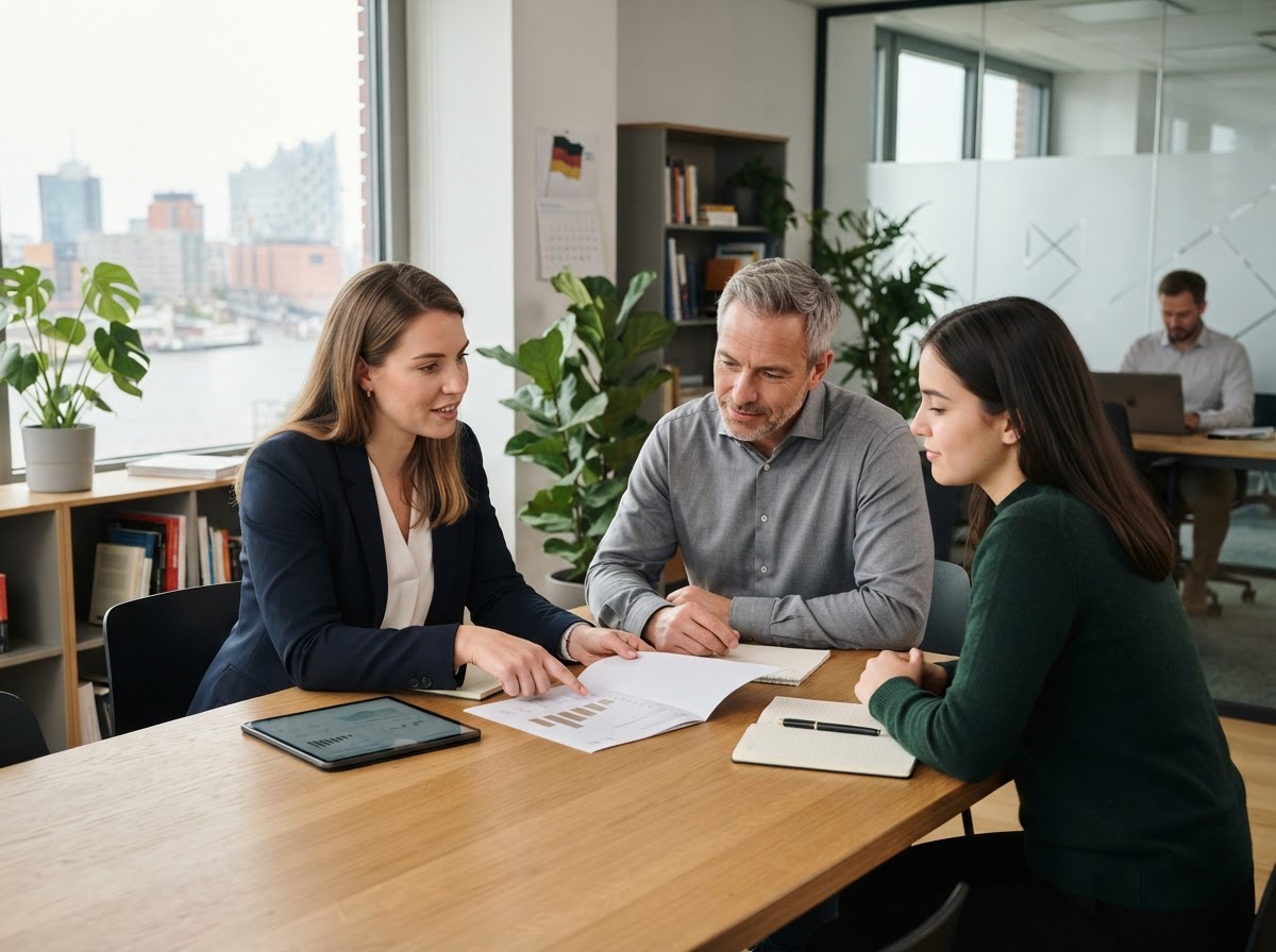 Liquidity Gold team reviewing AI-generated investment strategy data